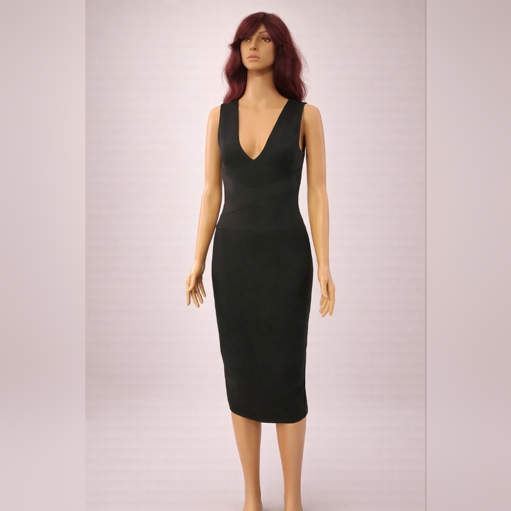 bebe Bandage Midi Dress XS - Picture 4 of 8